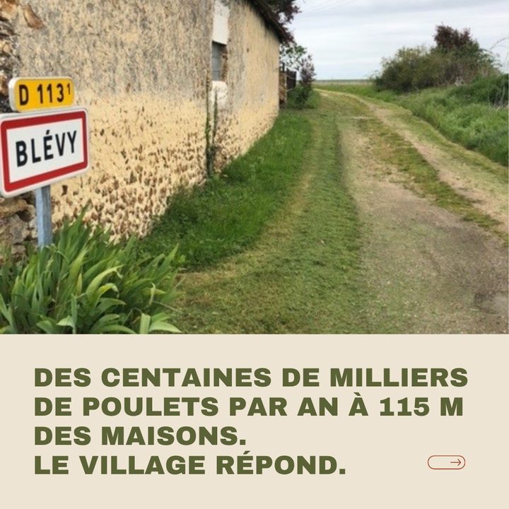 Blévy, environ 400 habitants, ses générations, ses chemins, sa rivière. Fin juin, une affiche au...